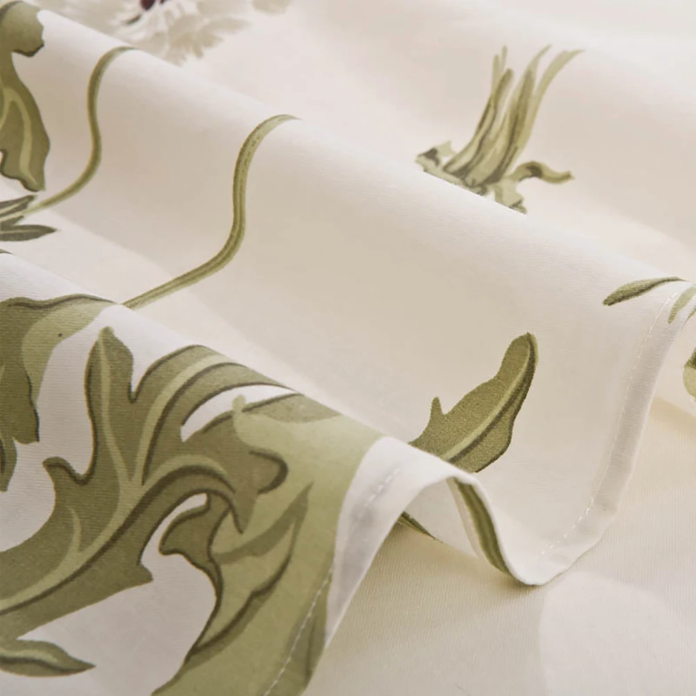 Цветочное растение плоский лист Полиэстеровая простыня один двойной постельное белье современный Твин Полный queen King size покрывало 9 моделей