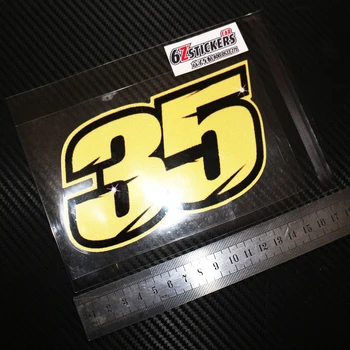 

sixsub 1PCS Cal Crutchlow 35 DecalSticker Logo STICKER