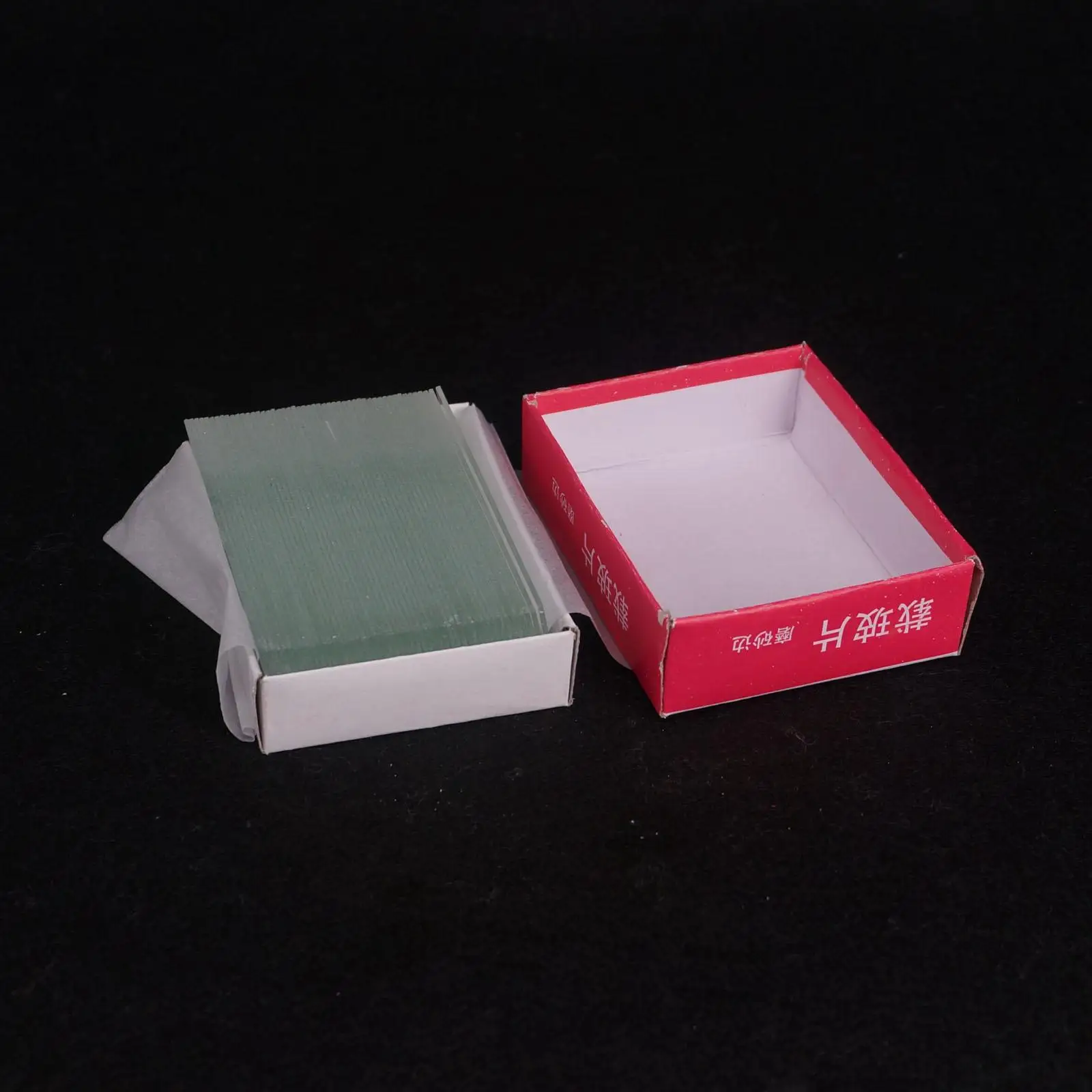 Коробка 50 25,4x76,2 мм " x 3" микроскоп матовые стеклянные ползунки 1-1,2 мм Thinkness