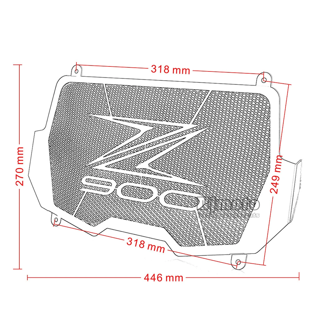 Z 900 мотоциклетная крышка радиатора защитная решетка для Кавасаки Z900 стальная крышка радиатора детали двигателя