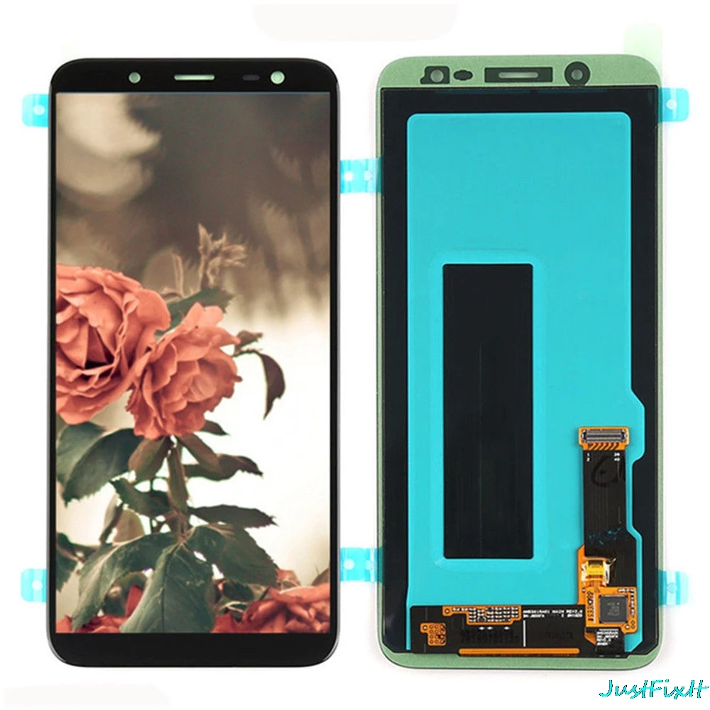 100% Оригинальный супер AMOLED LCD для Samsung Galaxy J6 2018 J600F J600G 5 6 ''ЖК-дисплей сенсорный