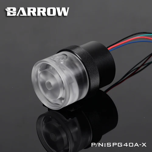  Barrow SPG40A-X 18W PWM Pumps Maximum Flow 1260L/H Compatible with D5 Series Pump Cores and Compone