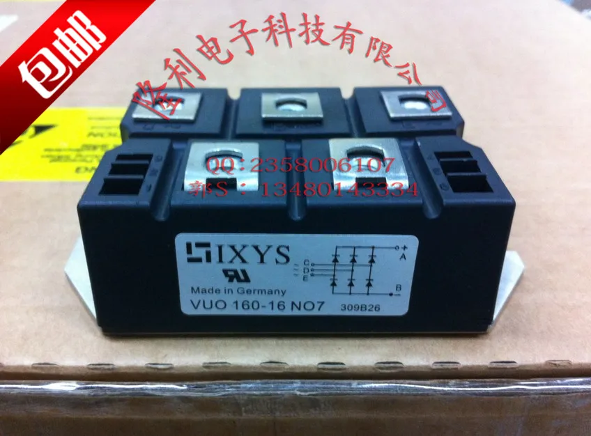 

New IXYS phase bridge VUO160-16N07/VU0160-16 NO7/VUO160-16 N07/
