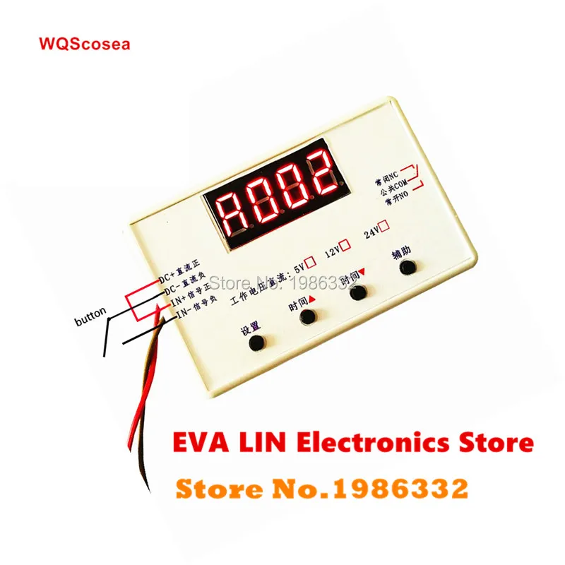 WS16DC12VDigitalPLCHomeAutomationCycleDelayTimerPowerOnOff