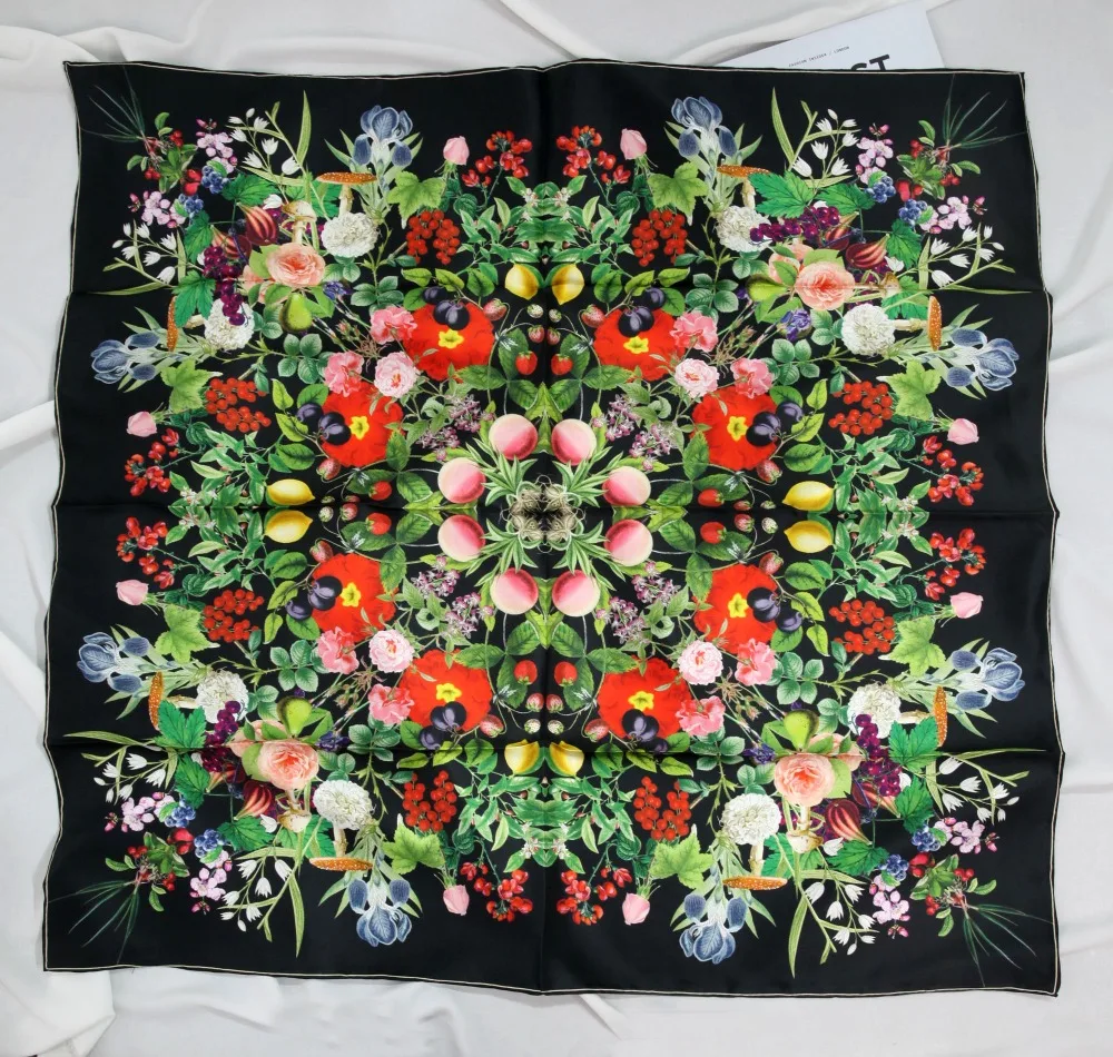 

ELEGANT HANDMADE BRAND 100%Twill Silk Scarf