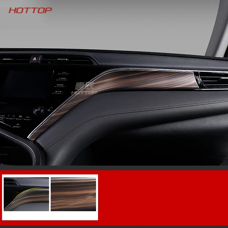 Topunion ABS панель приборной панели Copilot декоративные полосы обшивка авто аксессуары