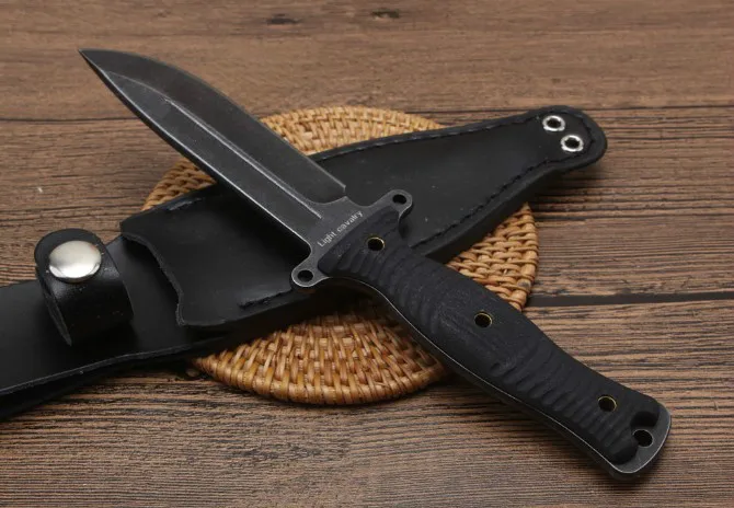 Trooper 9CR18 straight knife fixed blade Knife Outdoor EDC Multi Tools camping hunting Survival self defense knives a2911