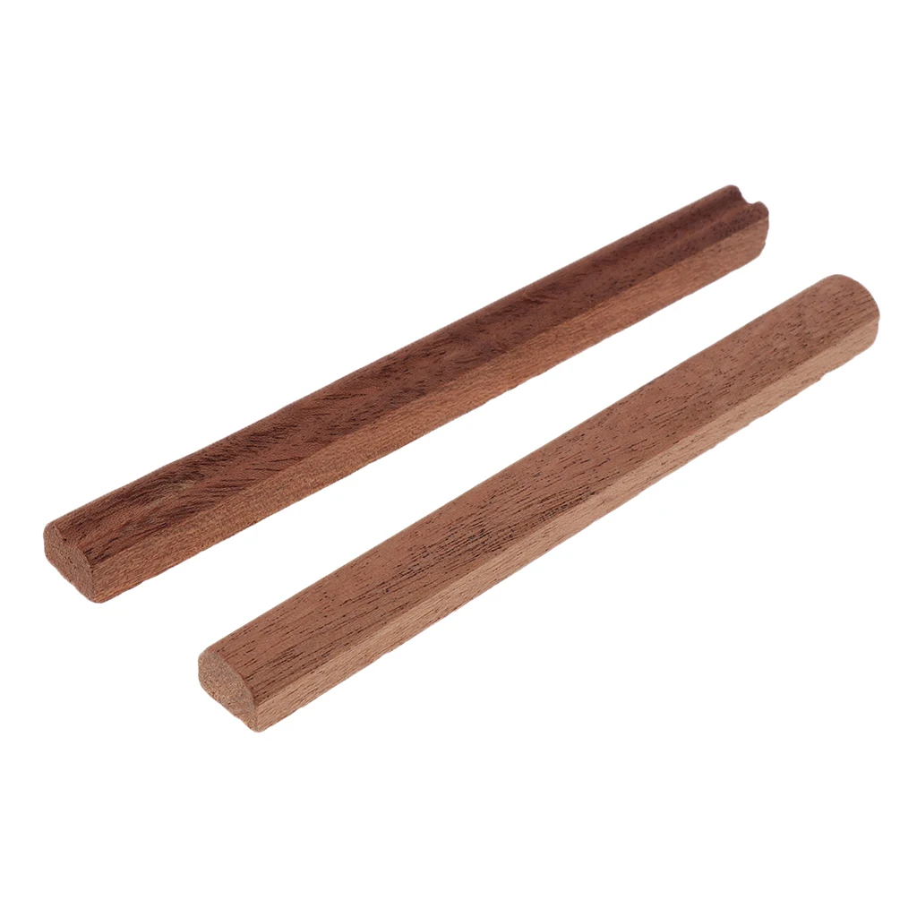 2 Pieces 17 Key Kalimba Thumb Piano Wooden Bridge for DIY Kalimbas Mbiras