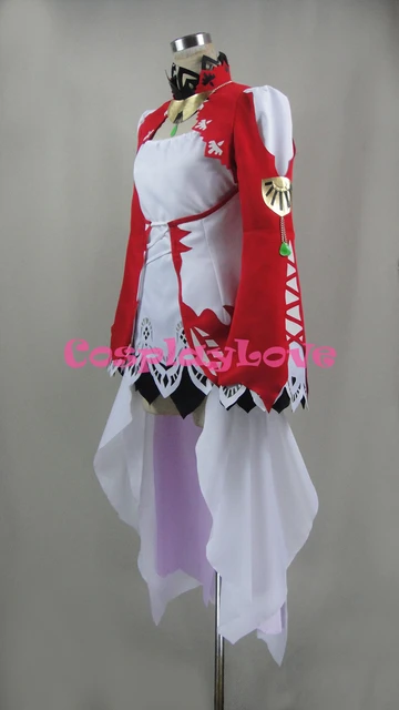 Tales of Zestiria the X Lailah White Pink Cosplay Wig