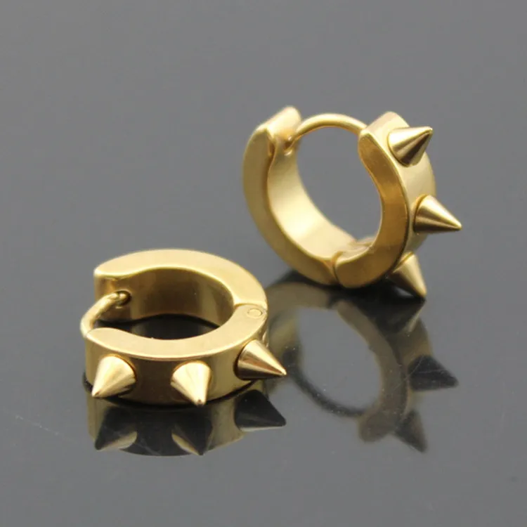 Buy Stainless Steel Stud Rivet Ears for Punk style Men