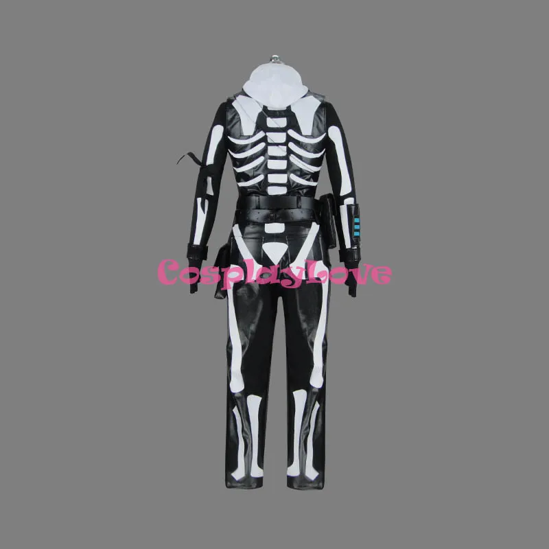 CosplayLove Fortnite Battle Royale Skull Trooper Jumpsuit Childrenwear Cosplay Costume Custom Made For Halloween Christmas (2)