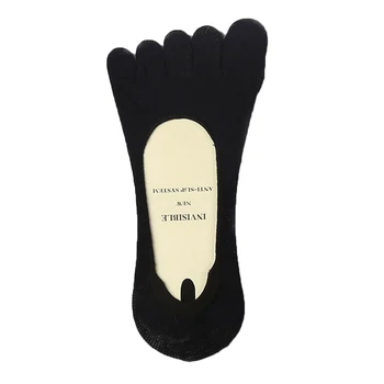 

1 Pair Toe Spread Breathable Socks Cotton Anti-slip Five Fingers Elasticity for Men QL Sale