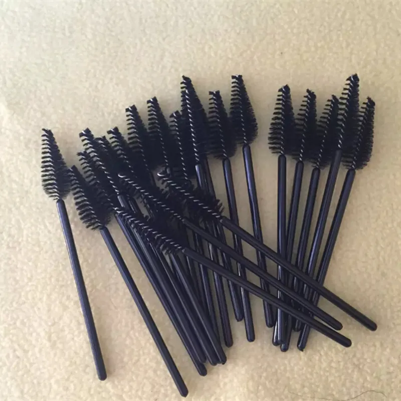 

1000pcs/lot Disposable eyelash mascara brush roll / eyebrow brush / eye brush / spiral Spot beauty make-up tool