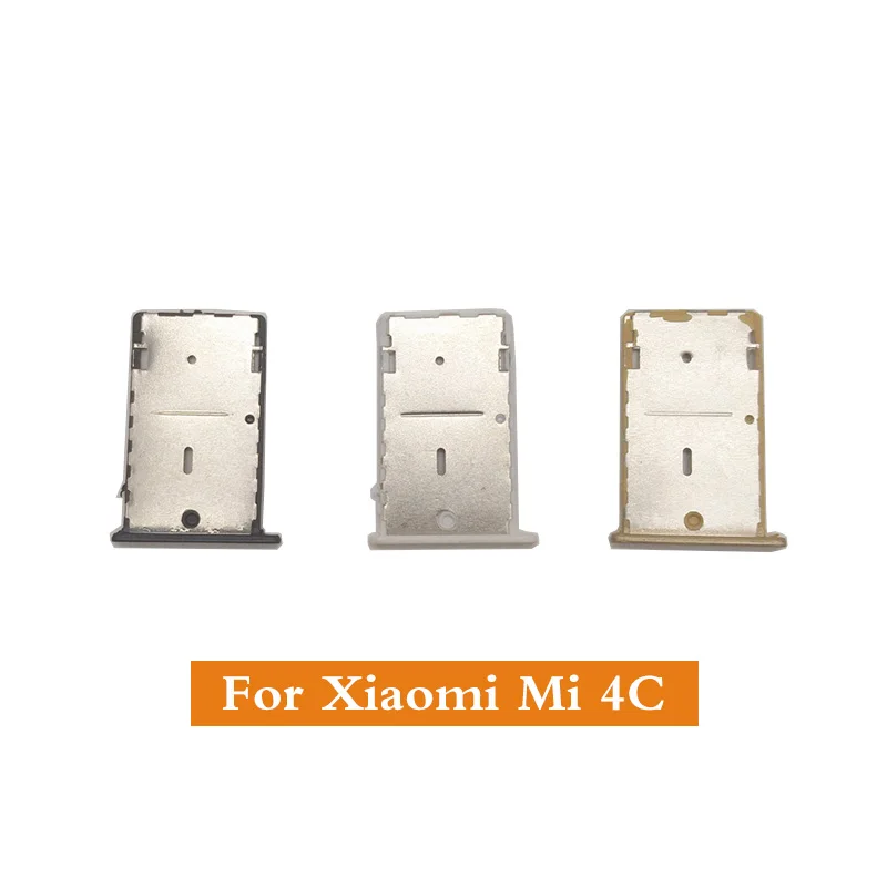 For xiaomi Xiomi mi 4c Micro Sim Card Holder Slot Tray Replacement Adapters Black gold white | Мобильные телефоны и