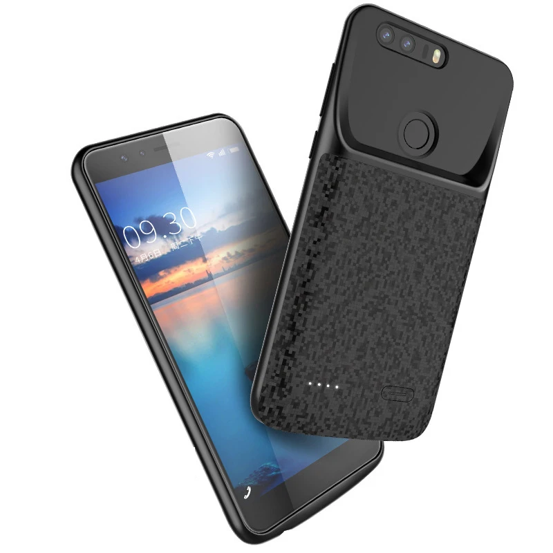 Silm Silicone shockproof Battery Case For Huawei Honor 8 Lite 7X 8X power bank Charger Case Back Cover Cases For Huawei Honor 9 afbeelding