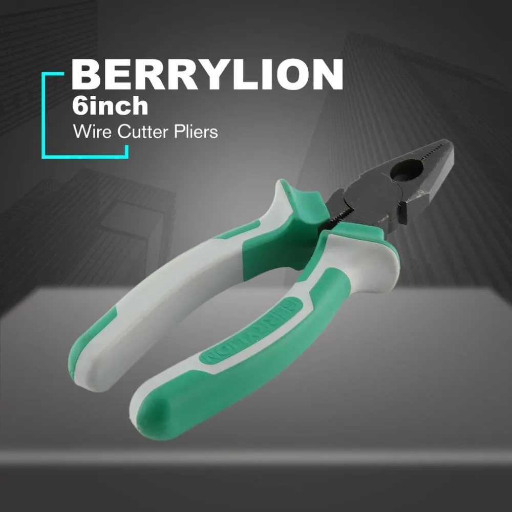 BERRYLION 6 дюймов плоскогубцы электрическое приспособление для снятия изоляции с