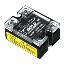 И SAVP2215 золото твердотельное реле регулирующее модуль 15A 220 V 2-10 V или 4-20MA