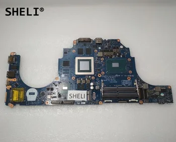 

SHELI For Dell Alien-ware 17 R3 15 R2 Motherboard with I7-6700HQ GTX970M 3GB LA-C912P
