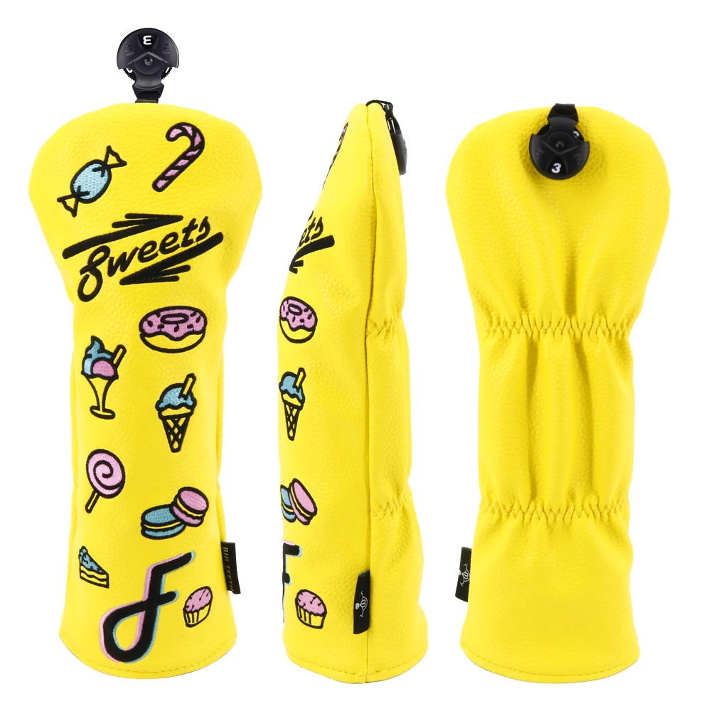 6003523 BIG TEETH golf fairway cover yellow (1)