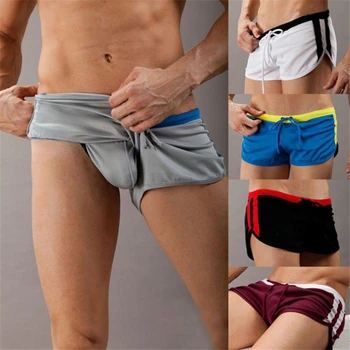

New Men's Trunks Sports Wear Sexy Short Beach Pants Fashion IK88