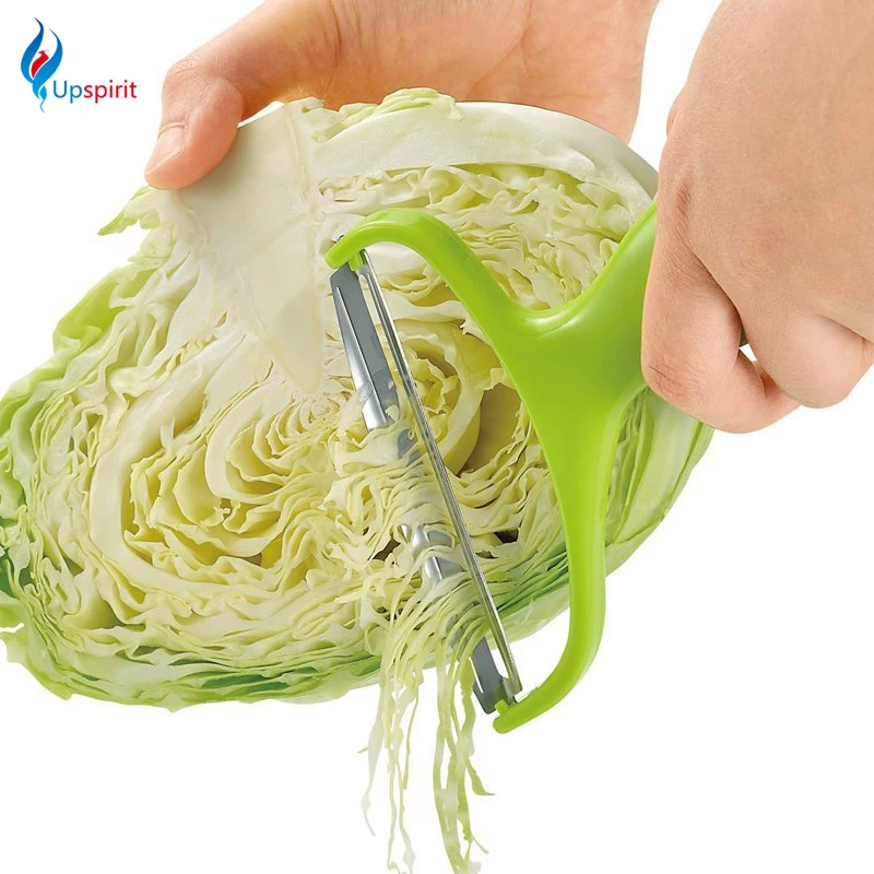 

Upspirit Stainless Steel Vegetable Peeler Cabbage Wide Mouth Graters Salad Potato Slicer Cutter Fruit Knife Kitchen Tools