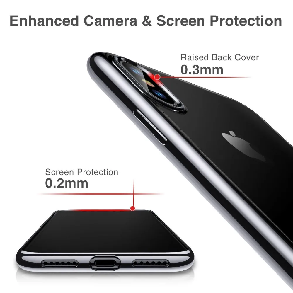 Luxury Silicone Phone Case with Soft TPU and Plated Edges