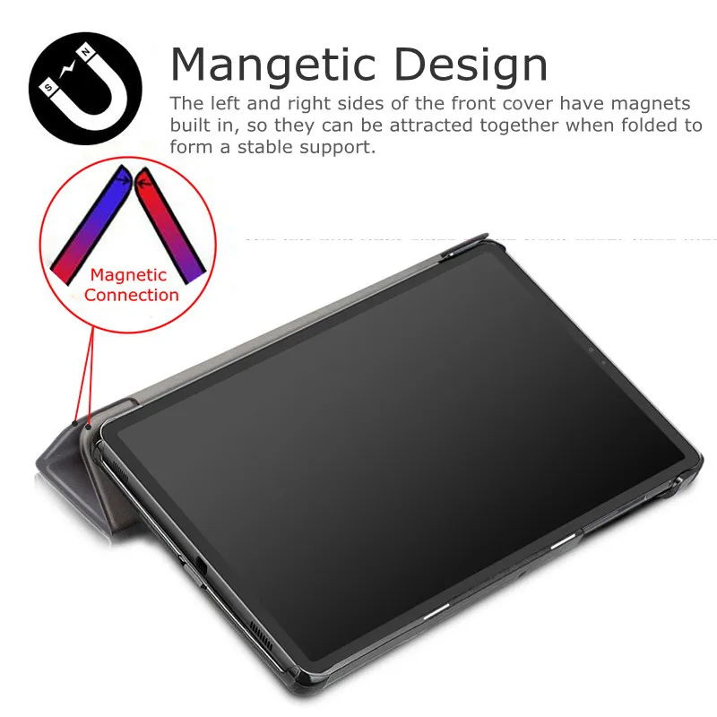 IBuyiWin магнитный складной из искусственной кожи чехол для samsung Galaxy Tab A T510 T515 10," планшет Funda Capa чехол+ подарки