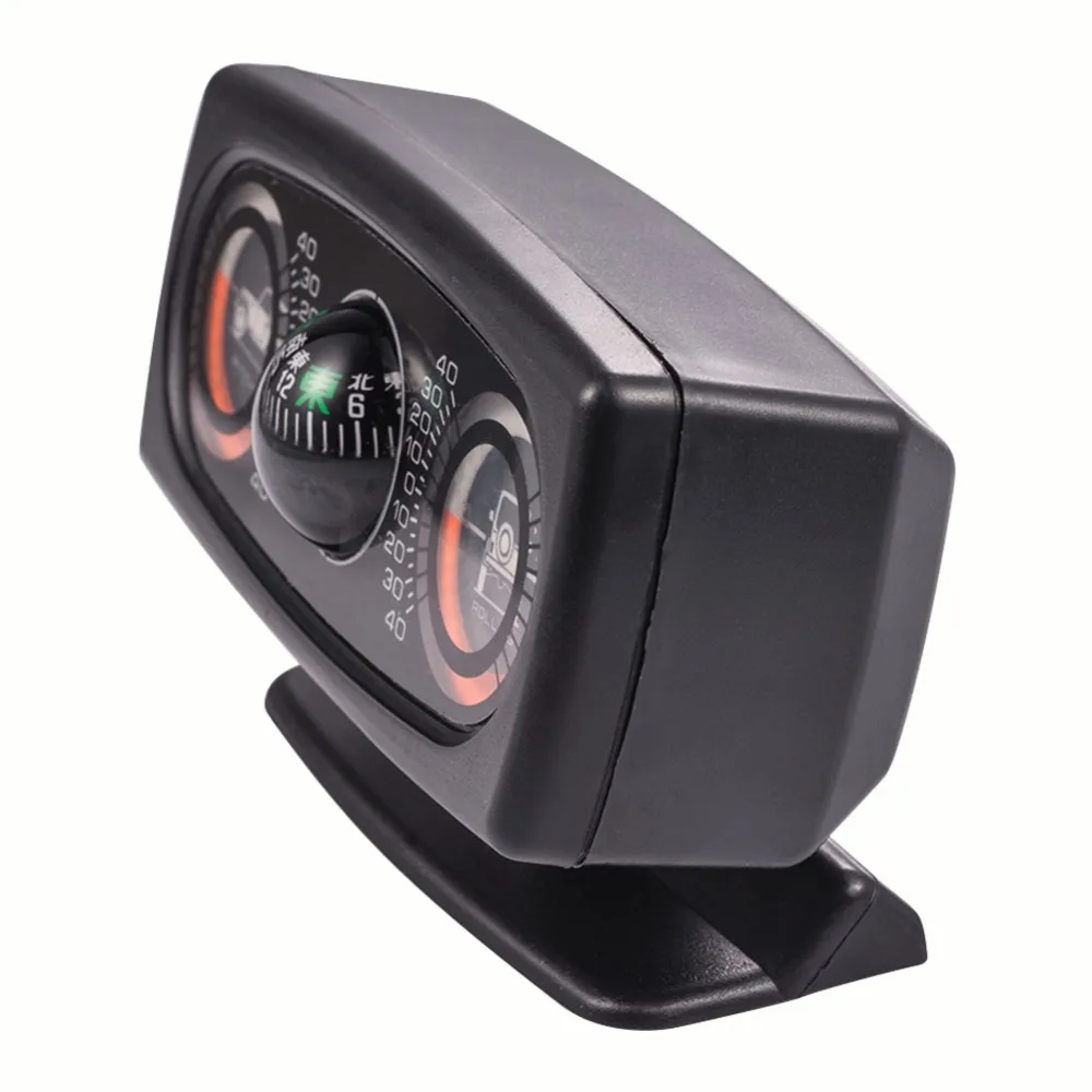  New Vehicle Compass Multifunction Car Inclinometer Slope Measure Inclination Tool