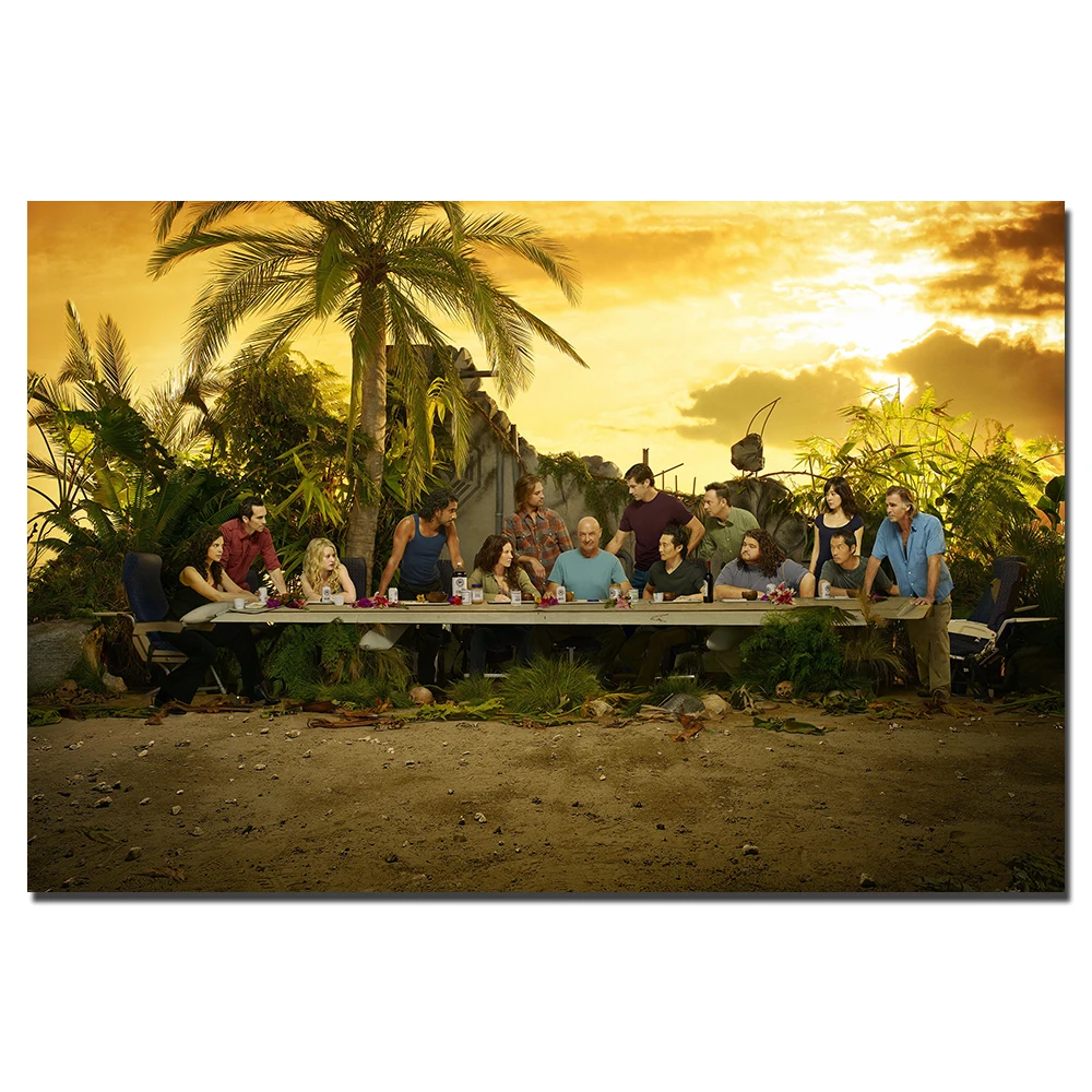 

Lost TV Series Poster Modern Decorative Canvas Painting Wall Art Picture