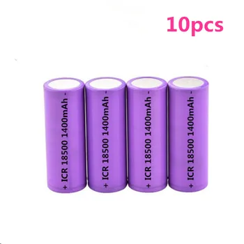 10Pcs/Lot 3.7V 18500 1400mAh rechargeable lithium battery 3.7V strong light flashlight anti-light special lithium battery
10Pcs/Lot 3.7V 18500 1400mAh rechargeable lithium battery 3.7V strong light flashlight anti-light special lithium battery