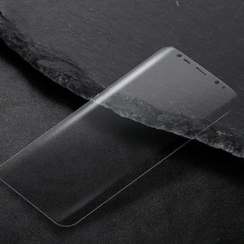 BROEYOUE закаленное Стекло для Samsung Galaxy S6 S7 S8 S9 Edge Plus 3D полный охват Экран защиты Флим крышка для Samsung Note 8 9 - Цвет: Clear