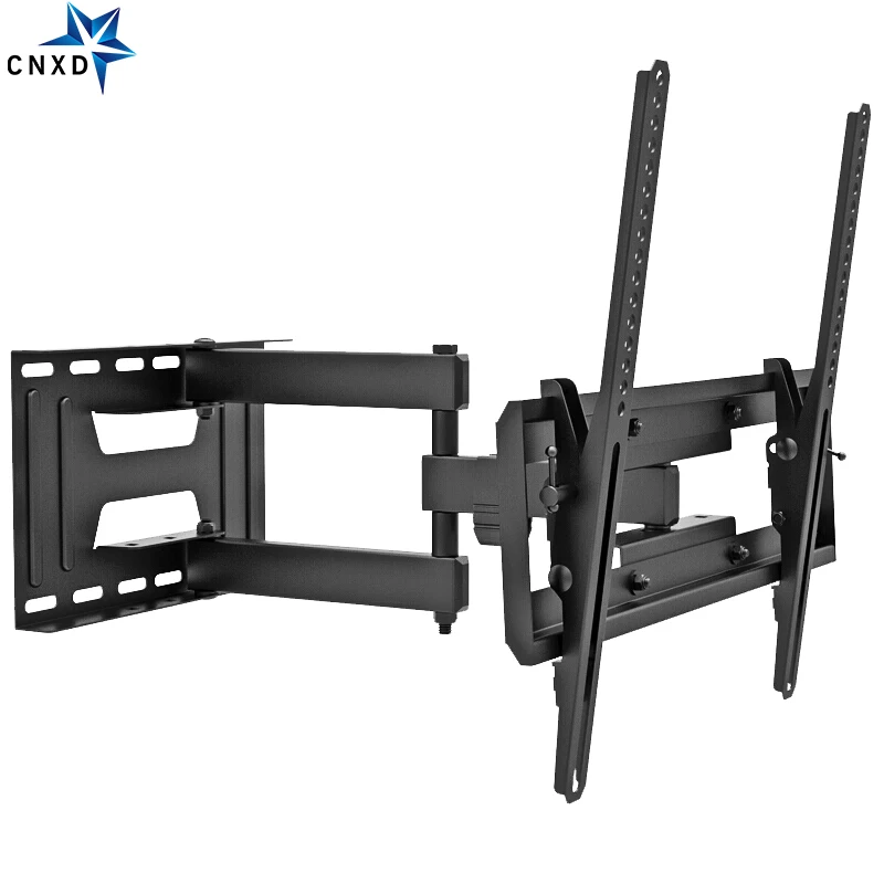 

Full Motion TV Wall Mount Bracket Dual Articulating Arms Swivel Tilt for 23-65"LED LCD TV Holds up to 77lbs Max VESA 400x400mm
