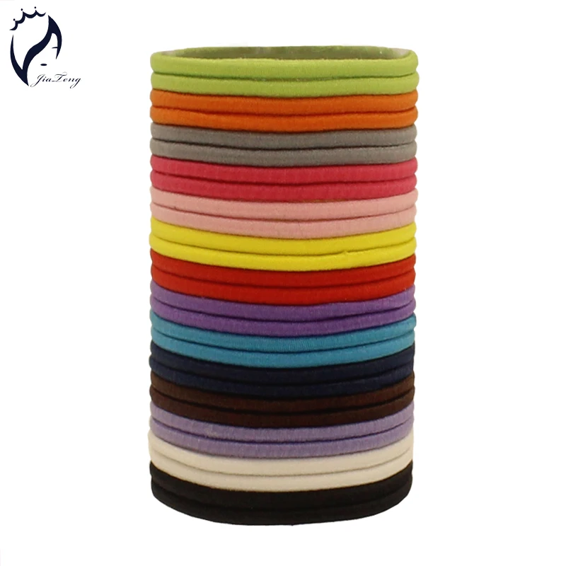 

100pcs/lot 50mm Kids Girls Women Gum For Hair Accessories Para El Pelo Hair Holders Rubber Bands Elastics Accessories Tie Hair