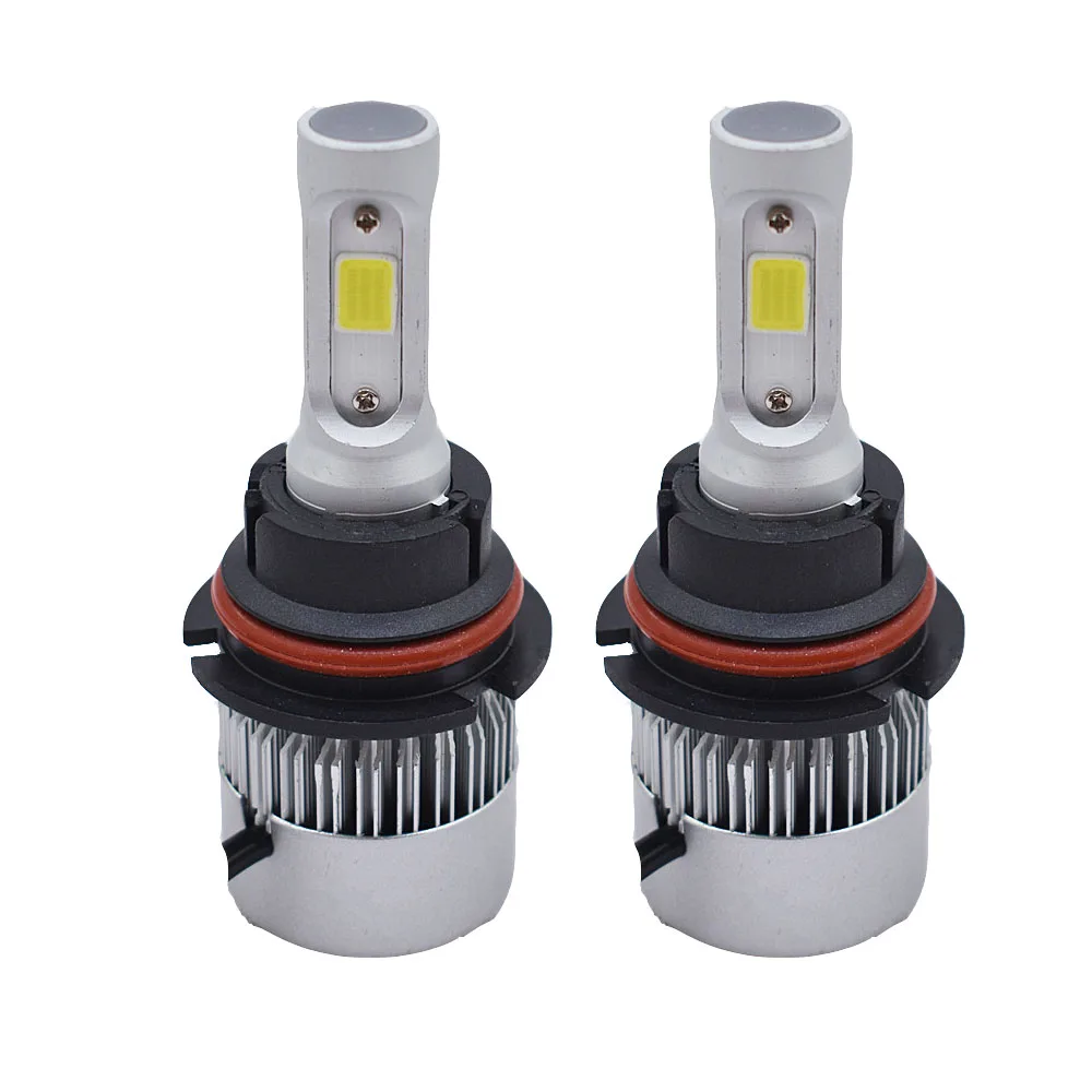 HB5 9007 светодиодная белая лампа 6000K HI/LO 1300 Вт лм|Передние LED-фары для авто| |