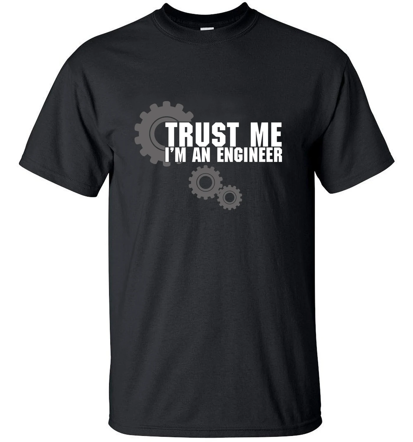 2020 TRUST ME HUMOR I AM AN ENGINEER уличная Хлопковая мужская футболка мужские футболки топы