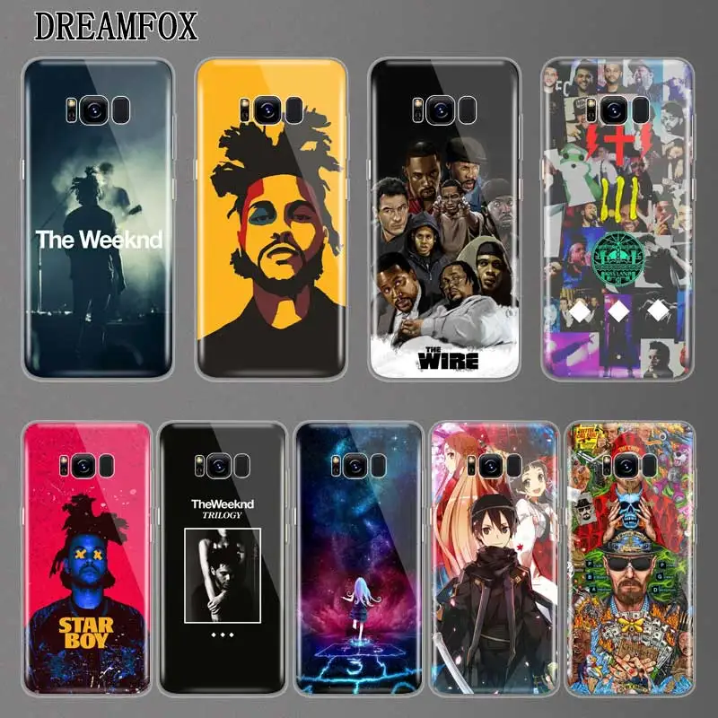 N226 The Weeknd Soft TPU Silicone Cover For Samsung Galaxy A3 A5 A6 A7 A8 A9 M10 M20 S10 S10E Lite Plus 2017 2018 Case |