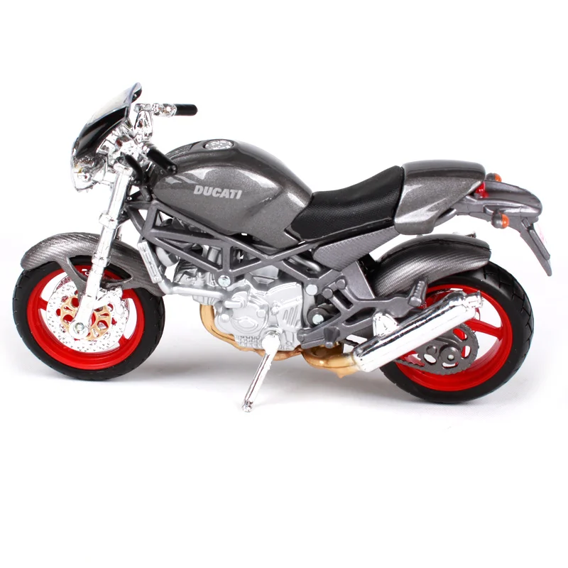 Мотоциклетный велосипед MAISTO 1:18 Ducati Monster S4 модель под давлением игрушка новинка в