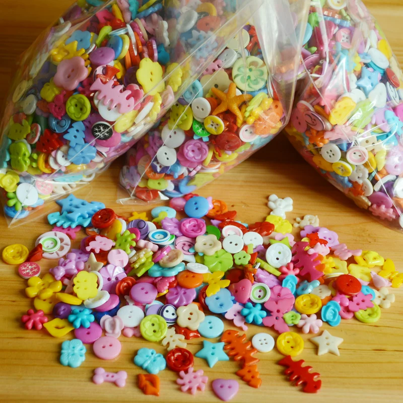 

400pcs plastic candy button for kids DIY toys material/ Children adult art craft handmade accessory suppliers, free shipping