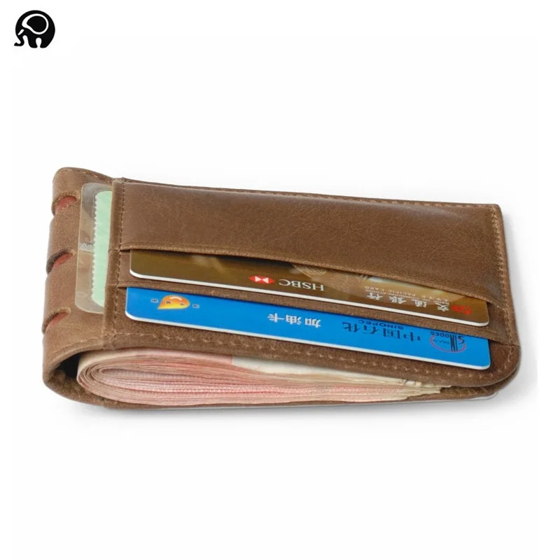 

NEW Original Real Leather Thin Credit Card Holder Men Card Wallet Mini Big Capacity Cash Card Case Billfold Business Cards Pack