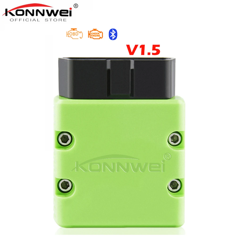 KONNWEI KW902 Bluetooth ELM327 V1.5 Chip PIC18f25k80 OBD2 Scanner MINI ELM 327 OBDII KW902 Code Reader for Android Phone Windows KONNWEI KW902 Bluetooth ELM327 V1.5 Chip PIC18f25k80 OBD2 Scanner MINI ELM 327 OBDII KW902 Code Reader for Android Phone Windows