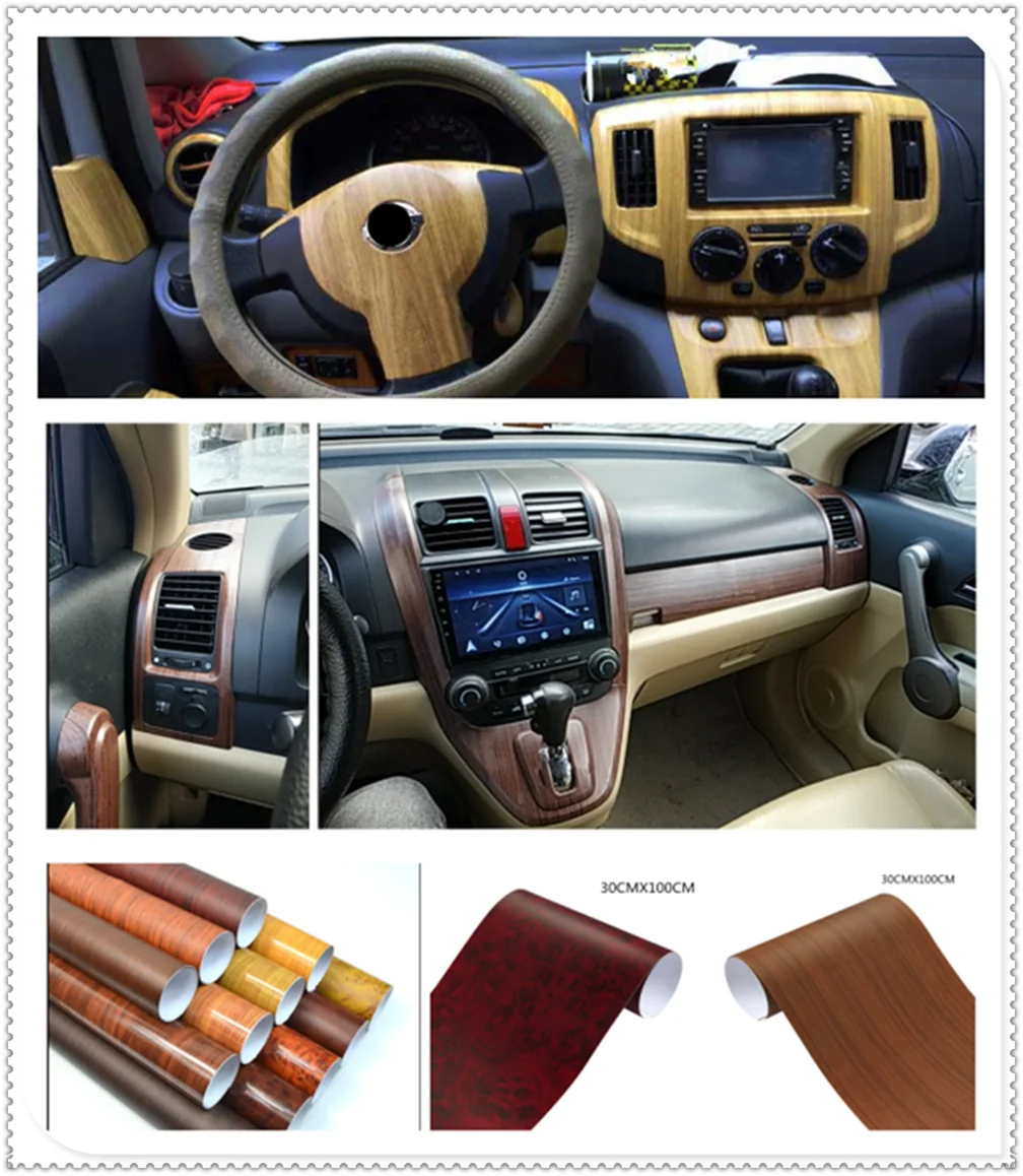

High quality 30 * 100CM auto vinyl film car shape decorative stickers for Kia Soul Forte5 Cadenza Telluride Pro Venga