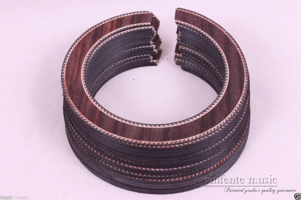 10 pcs CLASSICAL GUITAR ROSETTE SOUND HOLE INlay Shell Inlaid REAL Wood