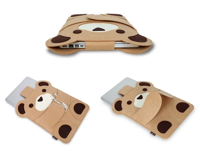 Чехол из фетра BUBM для Macbook Air Pro 11 13 дюймов 3 дюйма 2020|cases for macbook|sleeve case macbooksleeve |