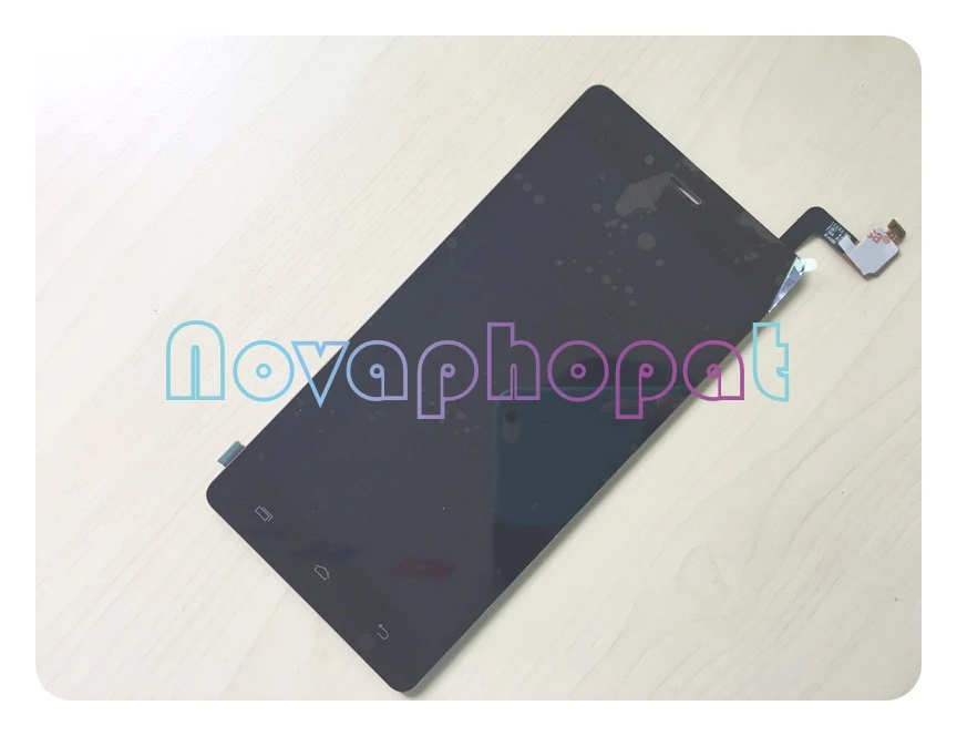 

Novaphopat Black LCD Screen For Infinix HOT 4 X557 Touch screen digitizer Sensor With LCD Display Full Assembly Replacement