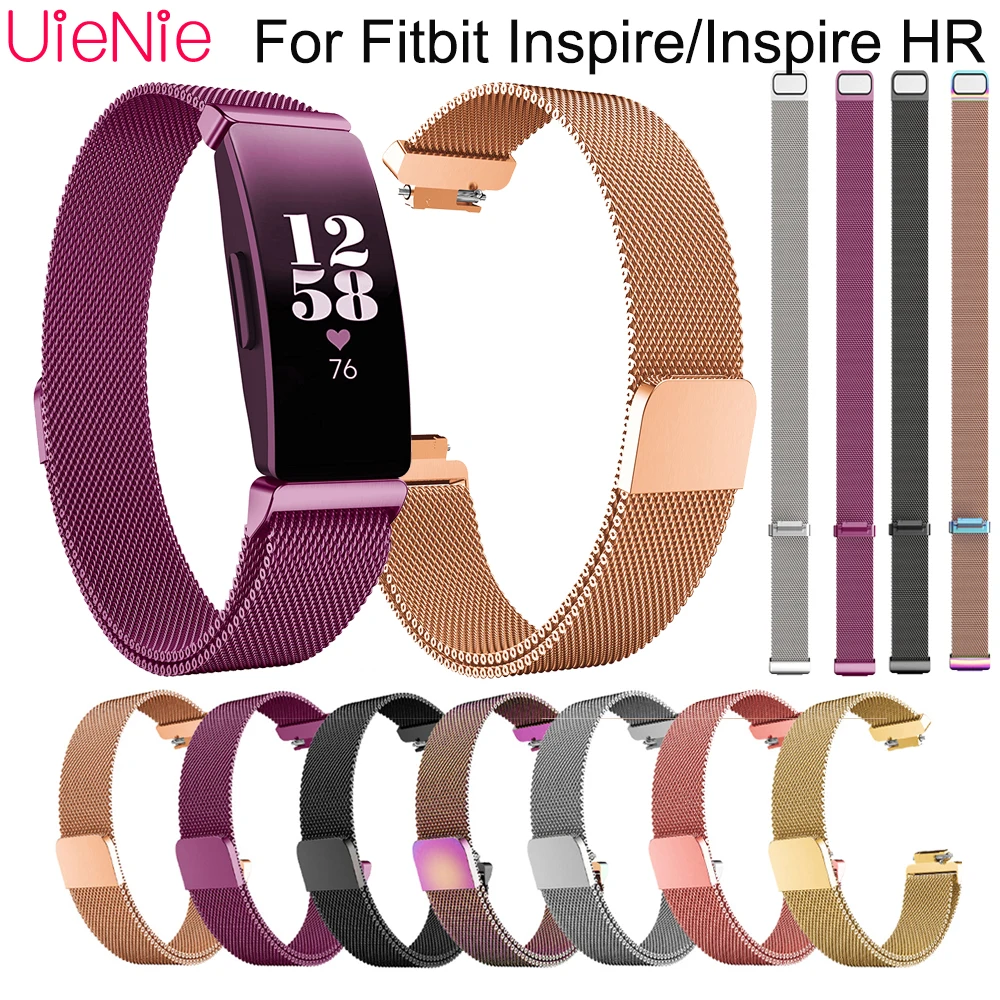 

Stainless Steel Strap For Fitbit Inspire HR smart watch milanese replacement bracelet For Fitbit Inspire wristband Accessories