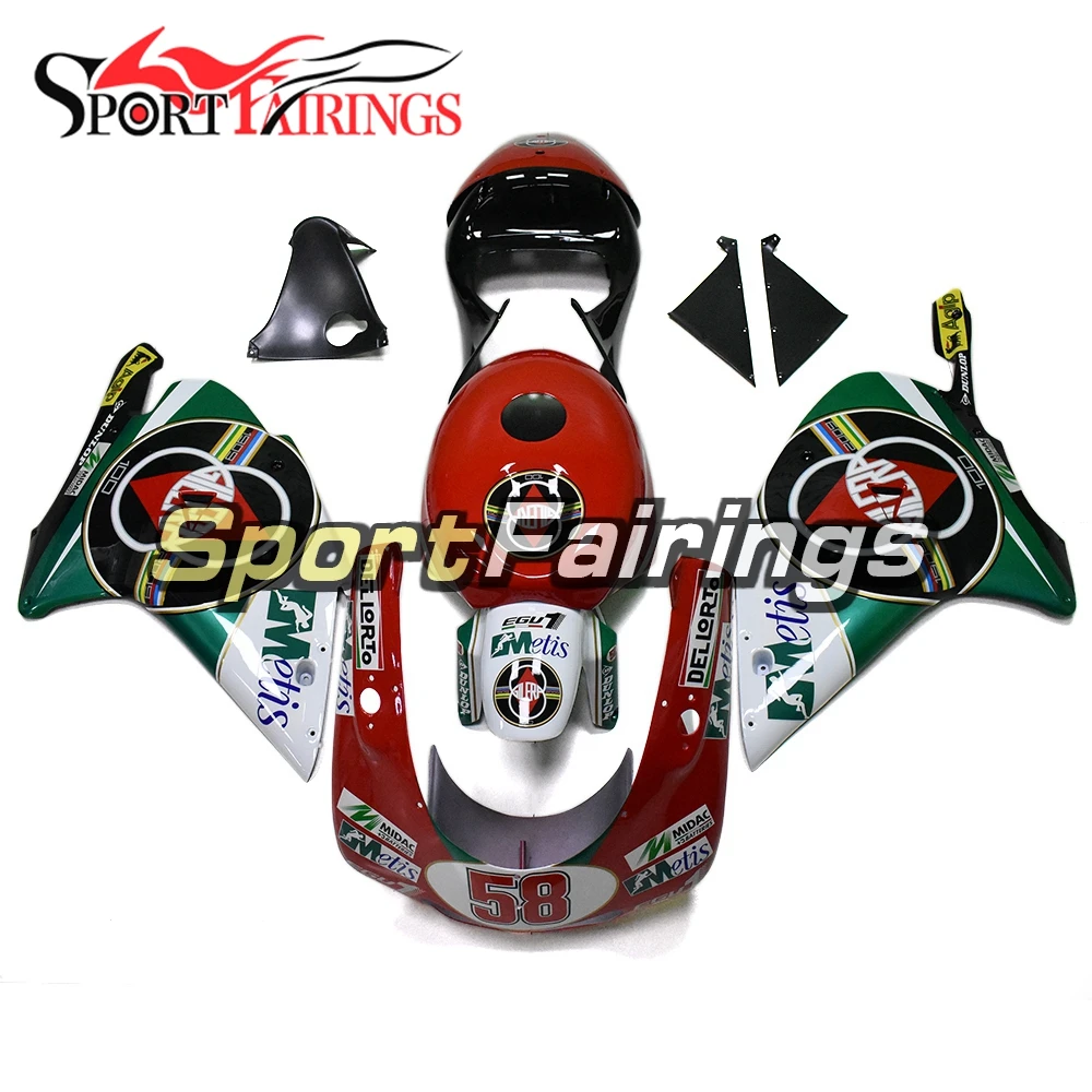 Fairings for Aprilia RS250 1994 1998- 2002 Motorcycle Bodywork Covers ABS Plastic Cowlings Covers Body Frames Green Sportbike