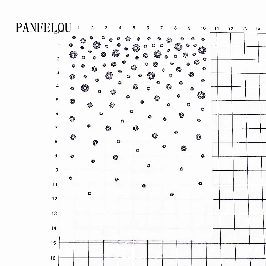 

Easter plastic clock template small flower craft card making paper card album wedding decoration Embossing folders