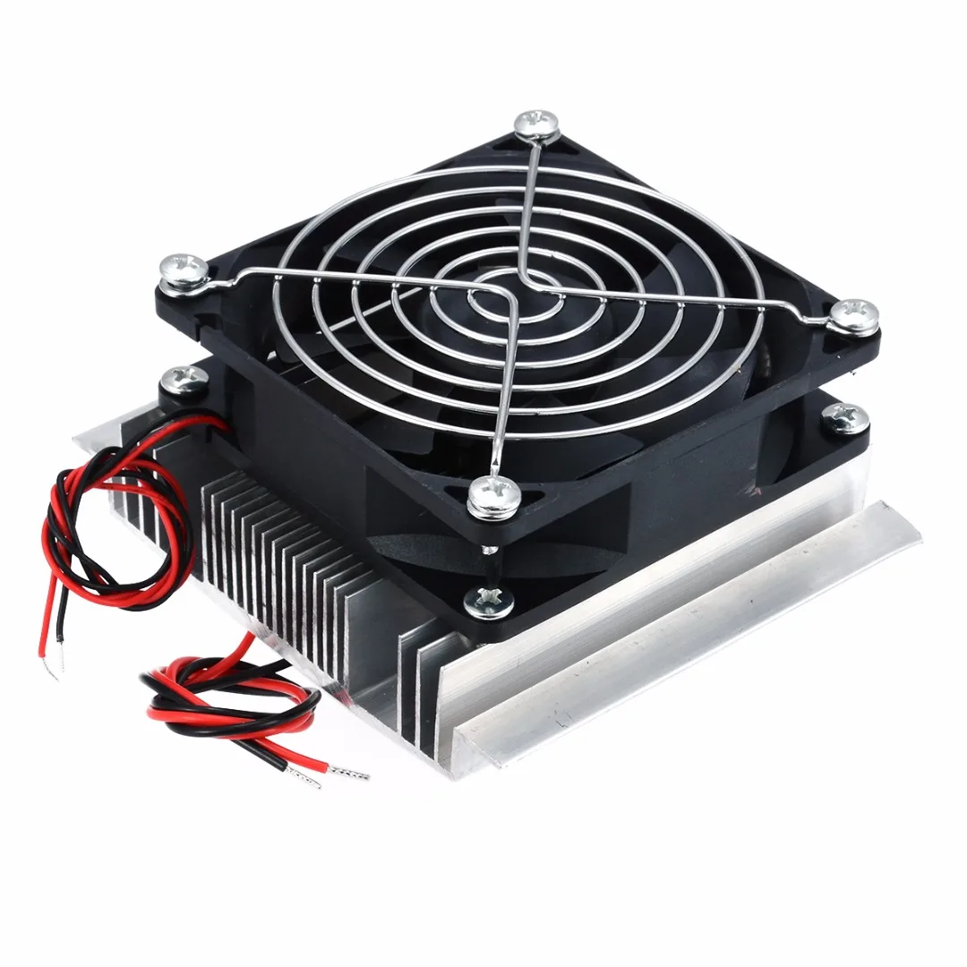 1pc Thermoelectric Peltier Refrigeration Cooler DC 12V Semiconductor Air Conditioner Cooling System DIY Kit