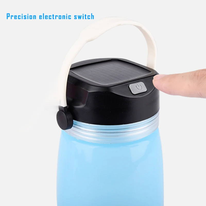 

Multifunctional Portable Cup Leak-Proof Solar Charging Luminous Cup for Outdoor BB55