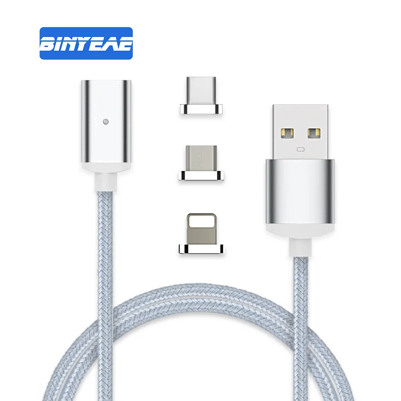 Магнитные зарядные устройства для Samsung Galaxy S9 LG Xiomi Huawei Usb кабель Lightning IPhone 7 8 Micro Type C